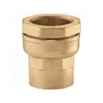 RACCORD DROIT DECA POUR TUBE ACIER ET PE 010R 1"FX34