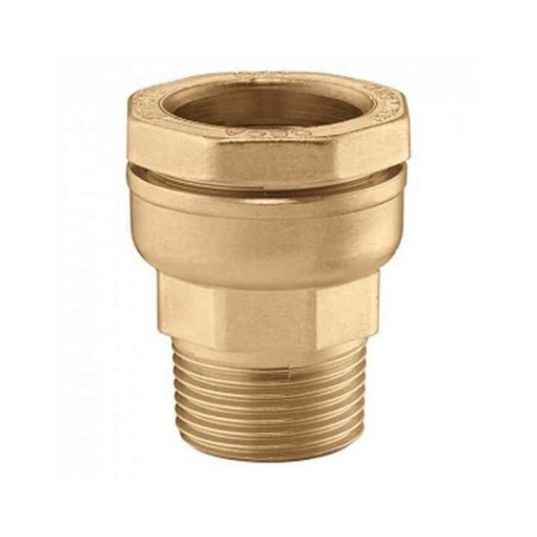 RACCORD DROIT DECA POUR TUBE ACIER ET PE 015R 5/4M X 40