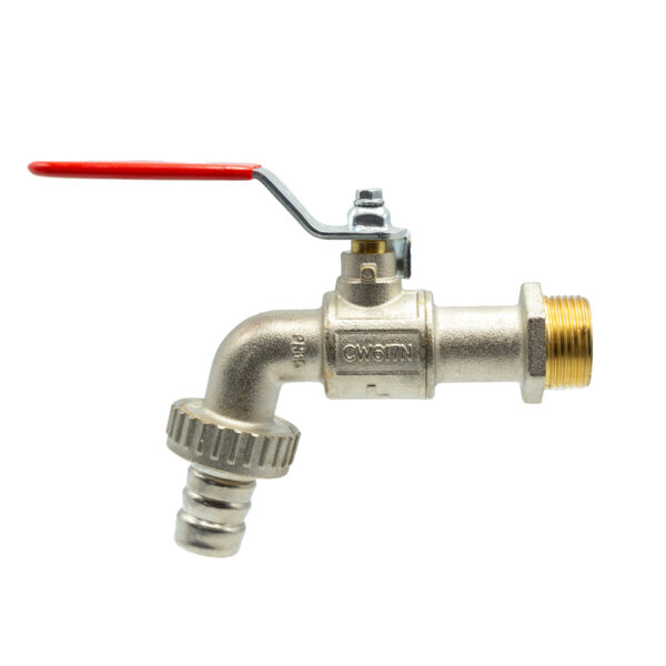 ROBINET DOUBLE SERVICE A POIGNEE PLATE A REVETEMENT "ITAP" 133 1/2