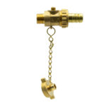 ROBINET VIDANGE A BOULE POUR CHAUDIERE 195B 1/2 DE "ITAP"