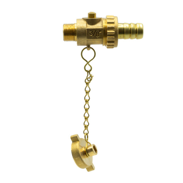 ROBINET VIDANGE A BOULE POUR CHAUDIERE 195B 3/8