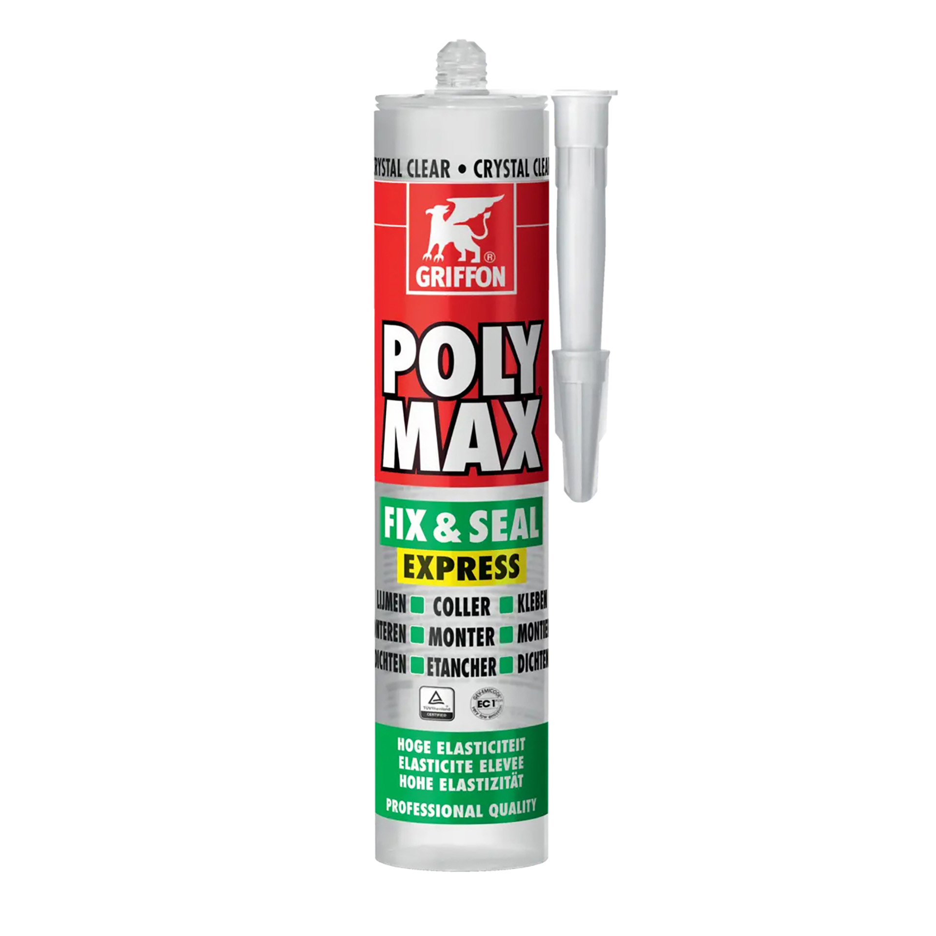 0190350d4d.jpg COLLE DE MONTAGE ET MASTIC D'ETANCHEITE POLY MAX® 300 GR - Image 1