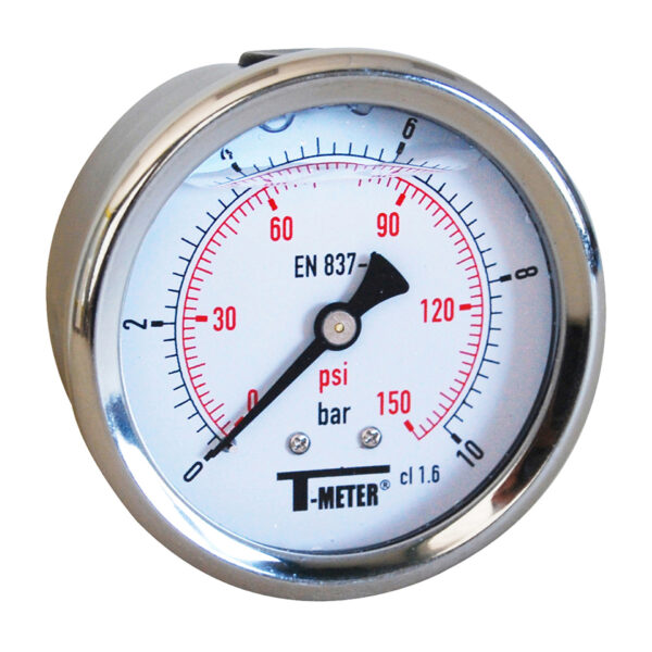 MANOMETRE GLYCERINE AXIAL 6313G 025BAR
