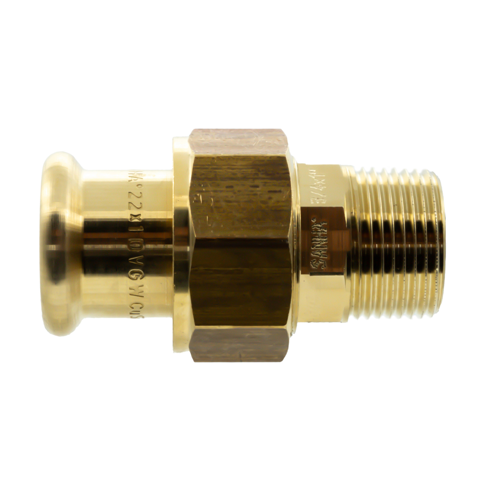 0190351039.jpg RACCORD UNION JOINT PLAT 7333 3/4MX22 (RÉF SANHA 8333G 3/4X22) - Image 1