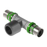 TÉ À SERTIR MÂLE 20X3/4MX20 734EDE//7132GW203420