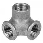 COUDE A 3 VOIES 221 2'' NOIR  (RÉF   221 2" NOIR)