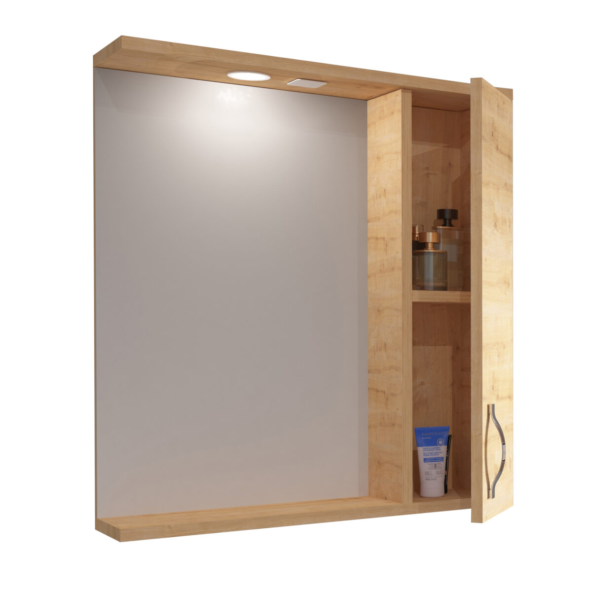 ALECO MIROIR AVEC ARMOIRE (65CM) - SAFIR - Image 2