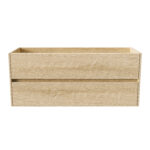 Aloni Hayat Meuble Sous-Vasque - 2 Tiroirs - Sans Poignee - Soft Close – 59,5x50x45 Cm - Chêne – Image 29