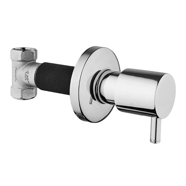CREAVIT DESIGN ROBINET DARRÊT ENCASTRÉ 1/2X1/2 - CHROME