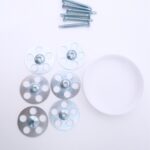 PLAQUE DE CONSTRUCTION ET D'ISOLATION WC SUSPENDU - ETANCHE - XPS - 1200X1300X20MM - GRISE - Image 4