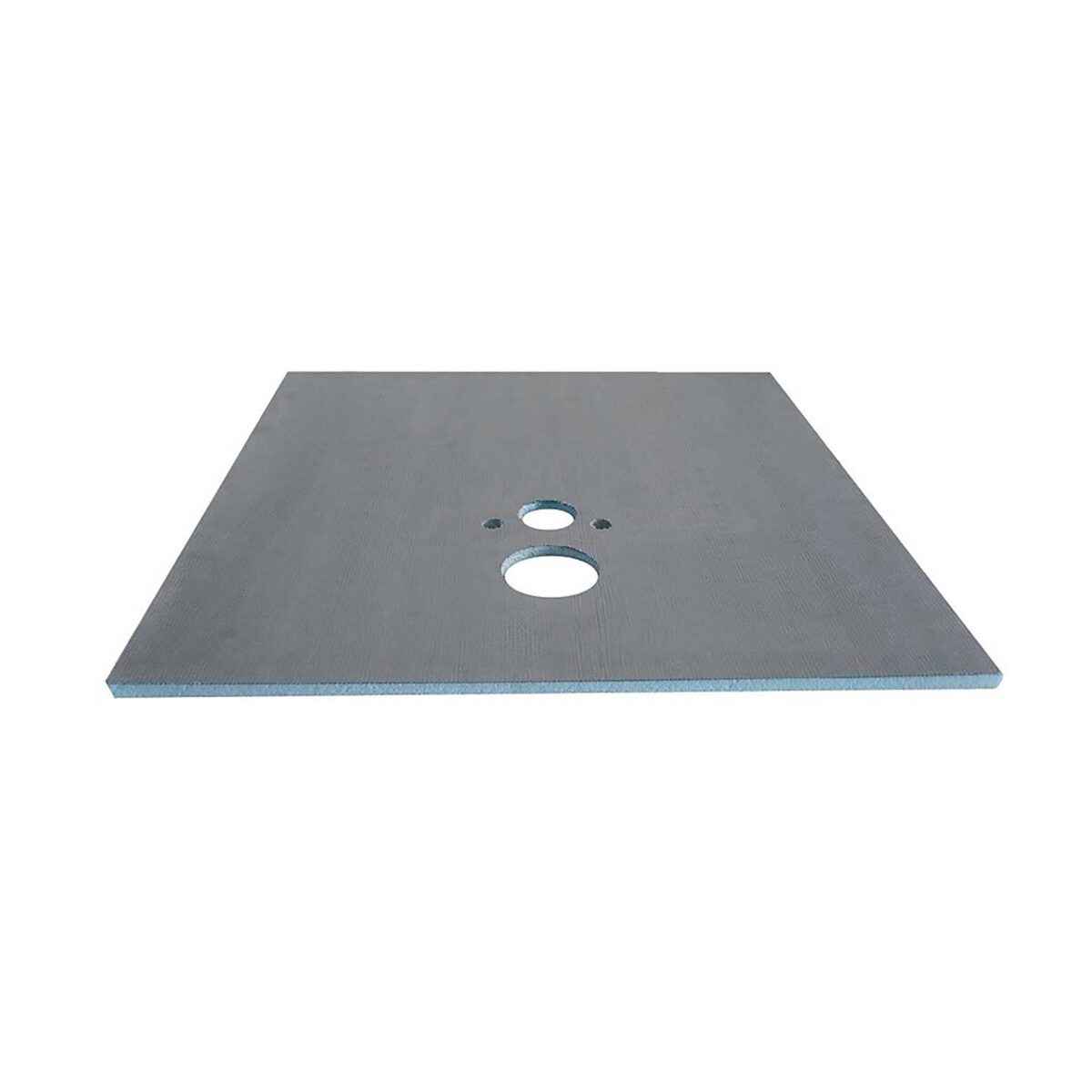PLAQUE DE CONSTRUCTION ET D'ISOLATION WC SUSPENDU - ETANCHE - XPS - 1200X1300X20MM - GRISE - Image 3