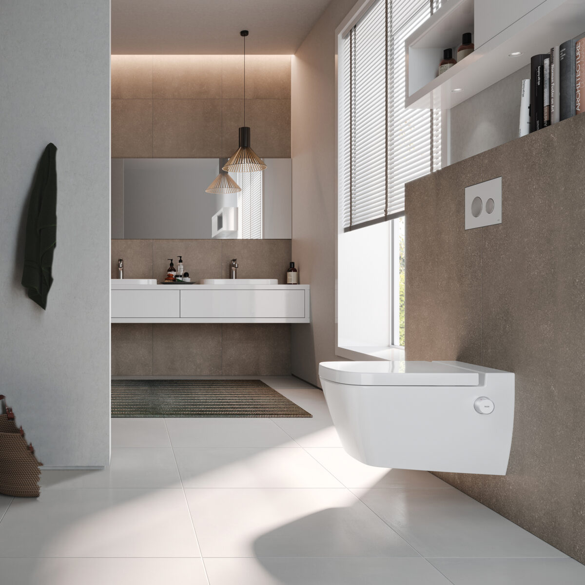 WC TECEONE AVEC FONCTION DOUCHE, EAU FROIDE BELGAQUA - Image 2