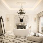 ADONISM BAIGNOIRE AUTOPORTANTE AVEC JETS HYDROMASSAGE (190X96X82CM) - BLANC - Image 2