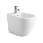 ALONI DORNA BIDET – AU SOL – SANS ROBINET DE BIDET – SANS ABATTANT – CÉRAMIQUE – 36,5X41X56 CM – BLANC BRILLANT