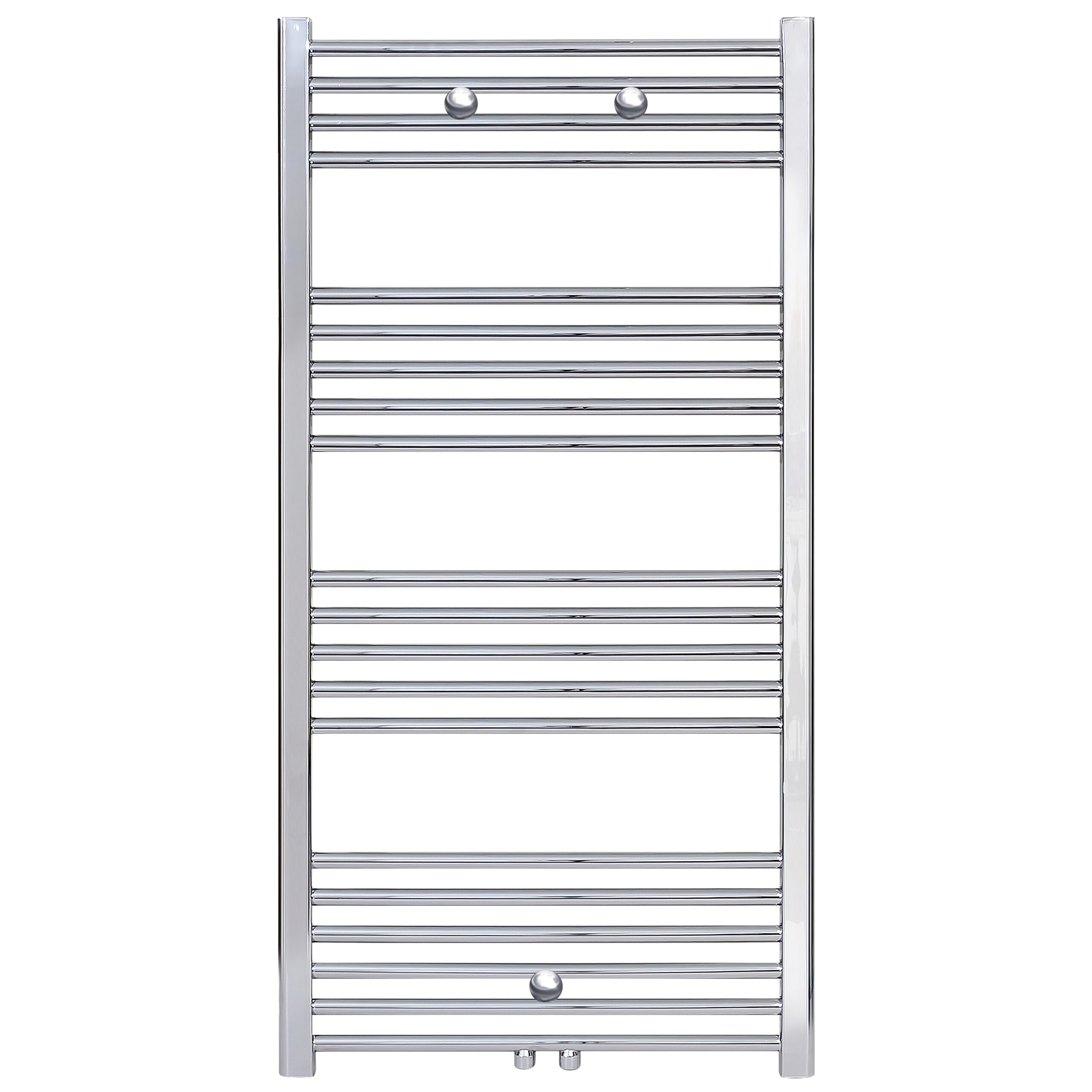 BC1200500-scaled-1.jpg RADIATEUR SÈCHE-SERVIETTES RACCORDEMENT CENTRAL CHROME1200X500-376WATT - Image 1