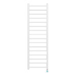 BELRAD SÈCHE-SERVIETTES ÉLECTRIQUE – AVEC THERMOSTAT NUMÉRIQUE PROGRAMMABLE – RACCORD À DROITE – 551W – 1600X500 MM – BLANC