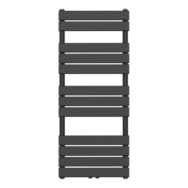 RADIATEUR SÈCHE-SERVIETTES RACCORDEMENT CENTRAL NOIR 1200X500-593W