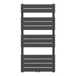 RADIATEUR SÈCHE-SERVIETTES RACCORDEMENT CENTRAL NOIR 1200X600-681W