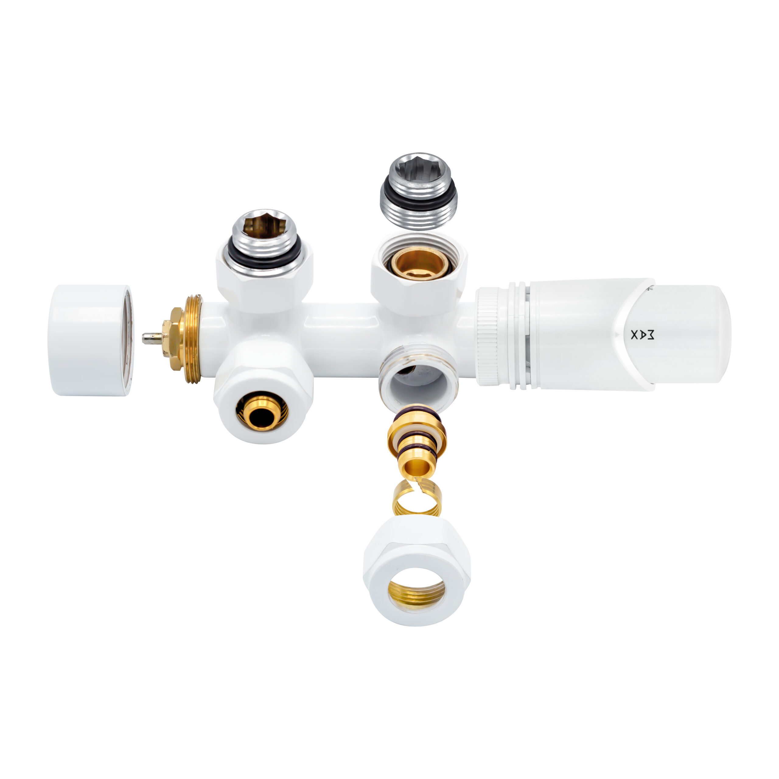 BLR314-scaled-1.jpg KIT DE RACCORDEMENT CENTRAL ÉQUERRE BLANC M30X16/2 - Image 1