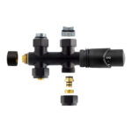 KIT DE RACCORDEMENT CENTRAL DROIT NOIR M30X16/2