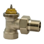 ROBINET THERMOSTATIQUE ÉQUERRE 1/2"MF