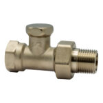 ROBINET DE RETOUR ÉQUERRE 1/2"MF