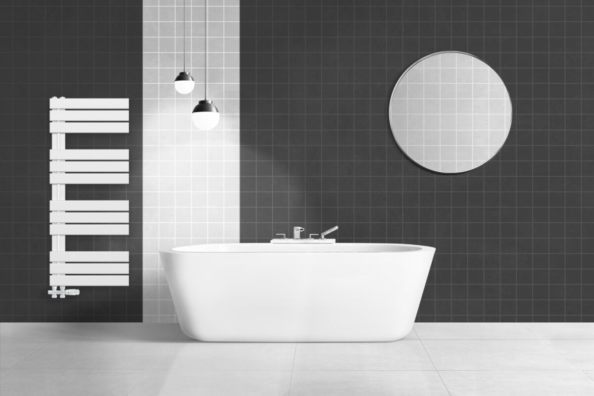 Radiateur Sèche-Serviettes Raccordement Gauche/Comb - Blanc 1800x500-890w – Image 2