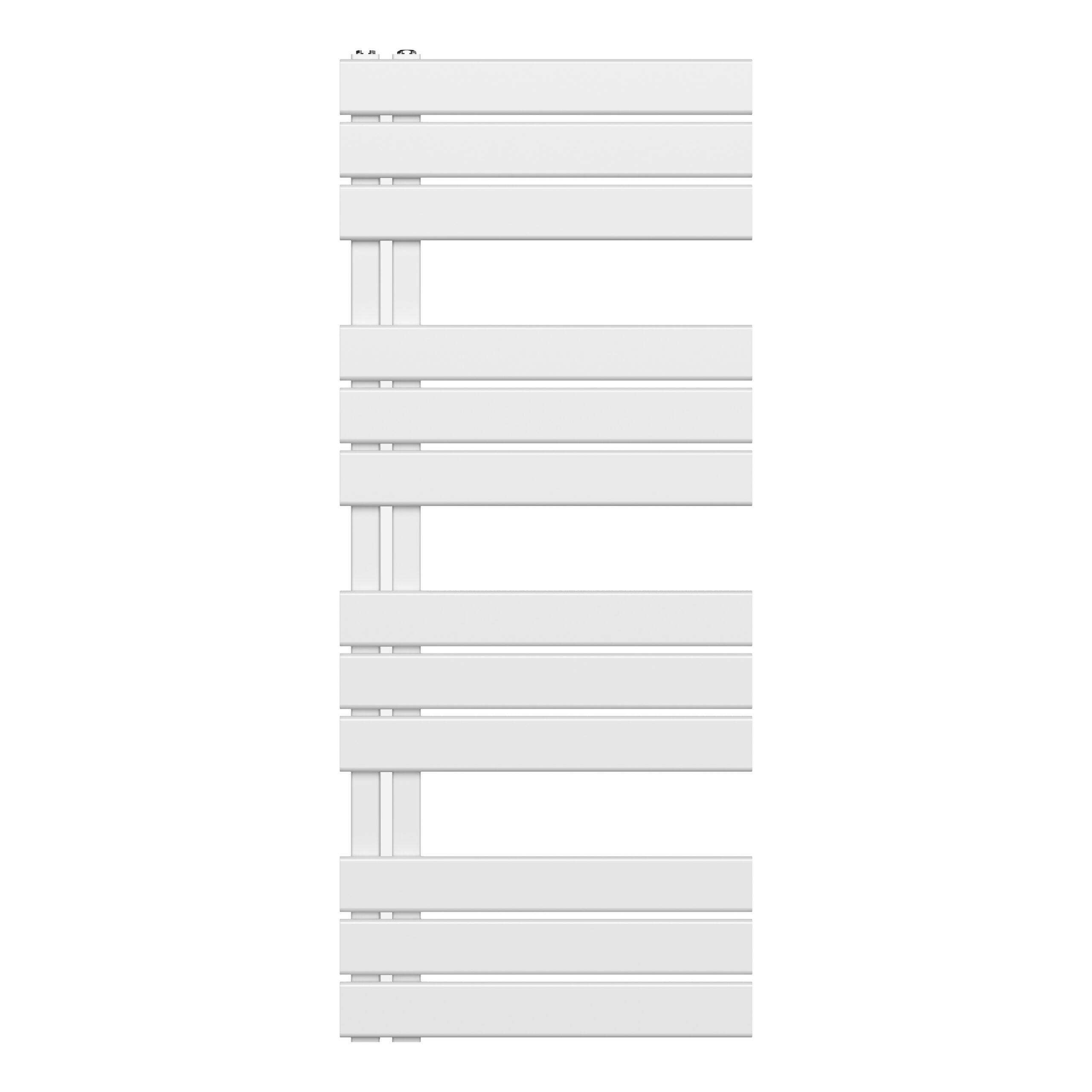 BUCW1200500.jpg RADIATEUR SÈCHE-SERVIETTES RACCORDEMENT GAUCHE/COMB - BLANC 1200X500-593W - Image 1