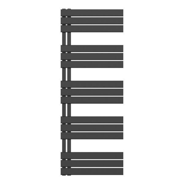 RADIATEUR SÈCHE-SERVIETTES RACCORDEMENT GAUCHE/COMB - NOIR 1600X600-864W