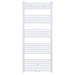 BELRAD SÈCHE-SERVIETTES - RACCORDEMENT GAUCHE-DROITE/CENTRAL - 712 WATT - 1600X600CM - BLANC BRILLANT