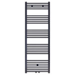 BELRAD SÈCHE-SERVIETTES - RACCORDEMENT GAUCHE-DROITE/CENTRAL - 828 WATT - 1600X600CM - NOIR MAT