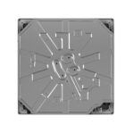 Climatiseur Aux Multi Split Cassette - Unité De Plafond - Refroidissement Et Chauffage - 12000 Btu - 3,5 Kw - Blanc – Image 5