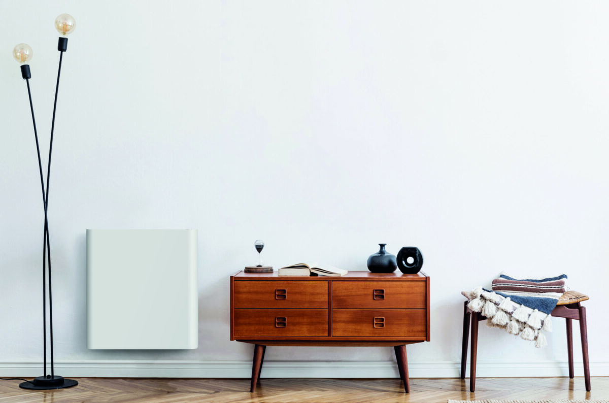 RADIATEUR ELECTRIQUE MURAL AVEC PRISE BLANC 2000W-600X1040MM - Image 2