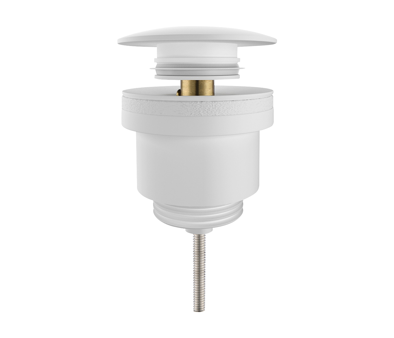 CR1162-W.jpg ALONI CRÉPINE PUSH-UP 5/4 TROP-PLEIN - BLANC MAT - Image 1