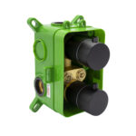 Aloni Set De Douche Thermostatique Encastré Avec Douche De Pluie (Ø25cm) - Or Brossé - Afbeelding 2