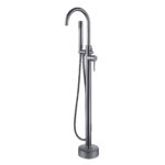 ALONI ROBINET DE BAIN SUR PIED AVEC DOUCHETTE - GRIS BRONZE