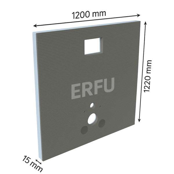 Erfu Xps Panel For Built-In Cisterns (1200mmx 1220mm)