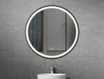 Erfu Mirror Led Anti Fog Φ80cm Black Frame