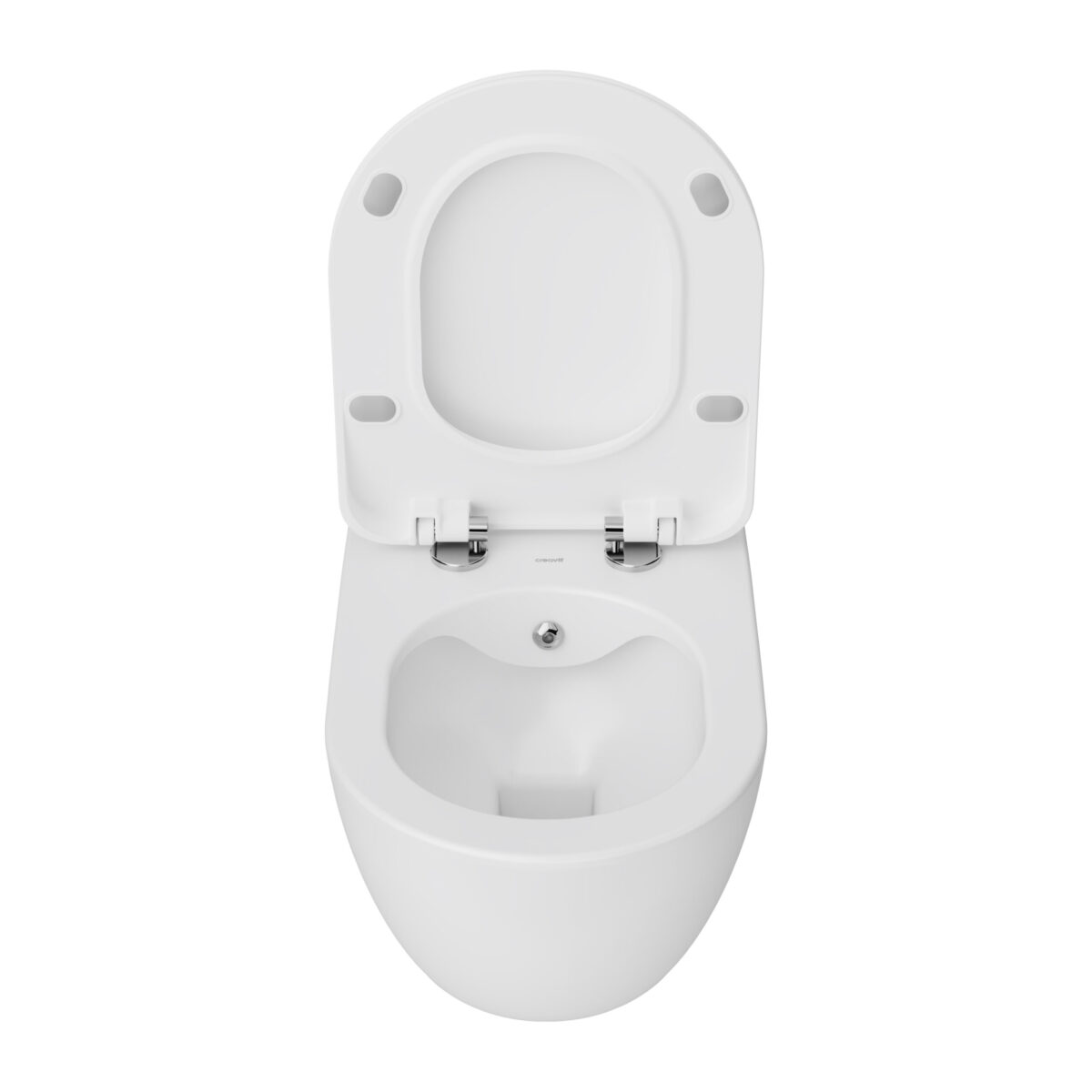 Wc Suspendu Rimoff Blanc Mat, Avec Hygiène (Bidet) Inox - Afbeelding 2