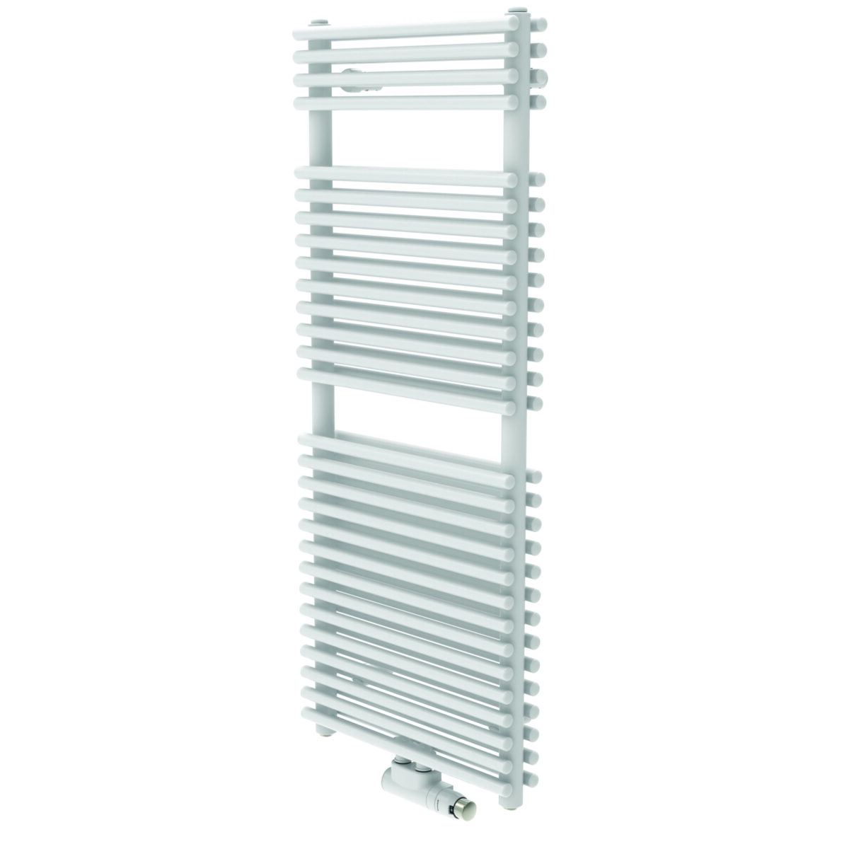 BELRAD DOUBLE RADIATEUR SÈCHE-SERVIETTES RACCORDEMENT CENTRAL BLANC 1791X600 1402W - BLANC - Image 2