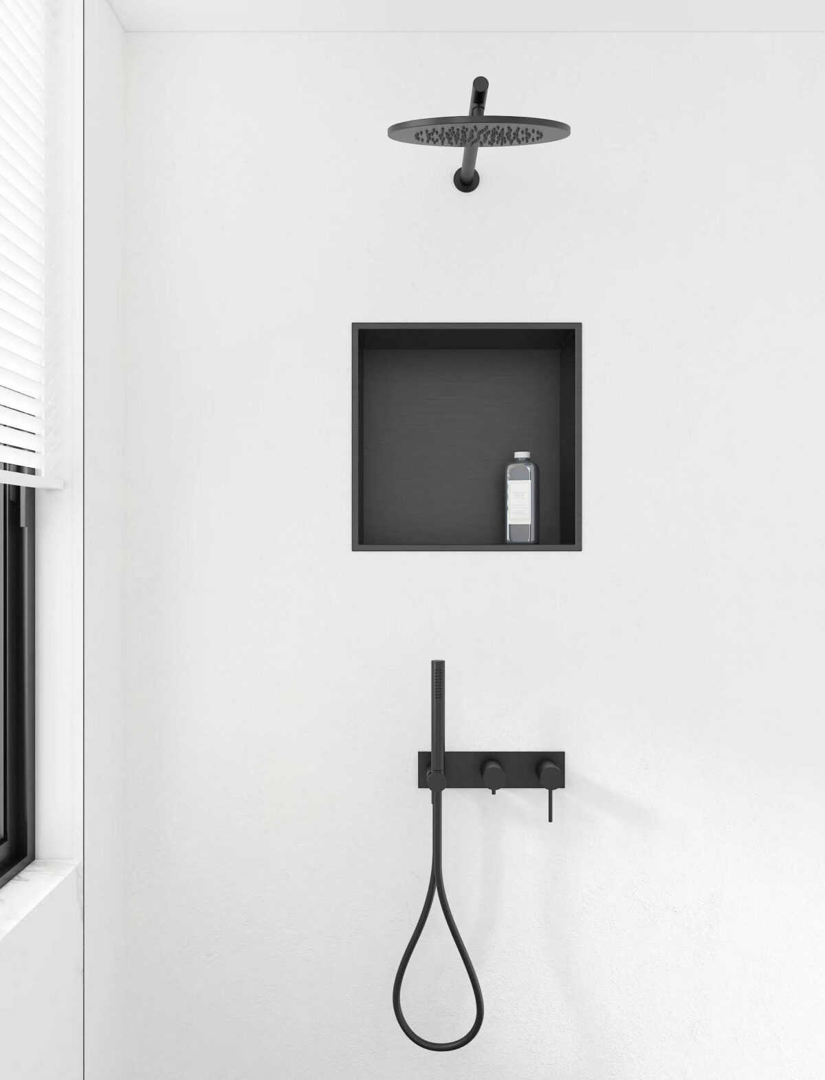 Aloni Niche Encastrée (300x300x100mm) - Noir Mat – Image 4