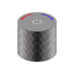 ALONI FLOW BOUTON-POUSSOIR MITIGEUR ENCASTRÉ - GUNMETAL