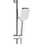 Aloni Robinet De Douche Thermostatique Avec Tablette Chrome Blanc - Afbeelding 4