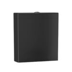 CREAVIT LARA RÉSERVOIR WC – SANS MÉCANISME DE CHASSE – CÉRAMIQUE – NOIR CHARBON