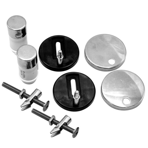 KIT DE MONTAGE POUR SIÈGE DE TOILETTE, CHARNIÈRES INOX POUR CREAVIT