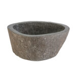 Natural River Stone Waskom - Grijs 30-35x15x3cm