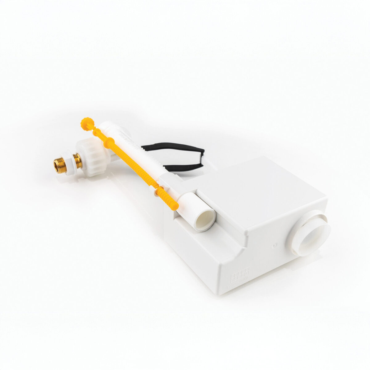 Réservoir De Toilette Aloni Saforo - Double Chasse 3/6 L - Économie D'eau - Plastique - Blanc Brillant – Image 6