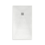 ALONI MADISON RECEVEUR DE DOUCHE - COMPOSITE - 140X90X3CM - BLANC MAT