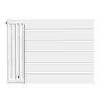 PANNEAU FRONTAL LISSE AVEC LIGNE 900X1200