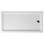ALONI RECEVEUR DE DOUCHE - RECTANGULAIRE - ACRYLIQUE - 160X90X4 CM - BLANC BRILLANT